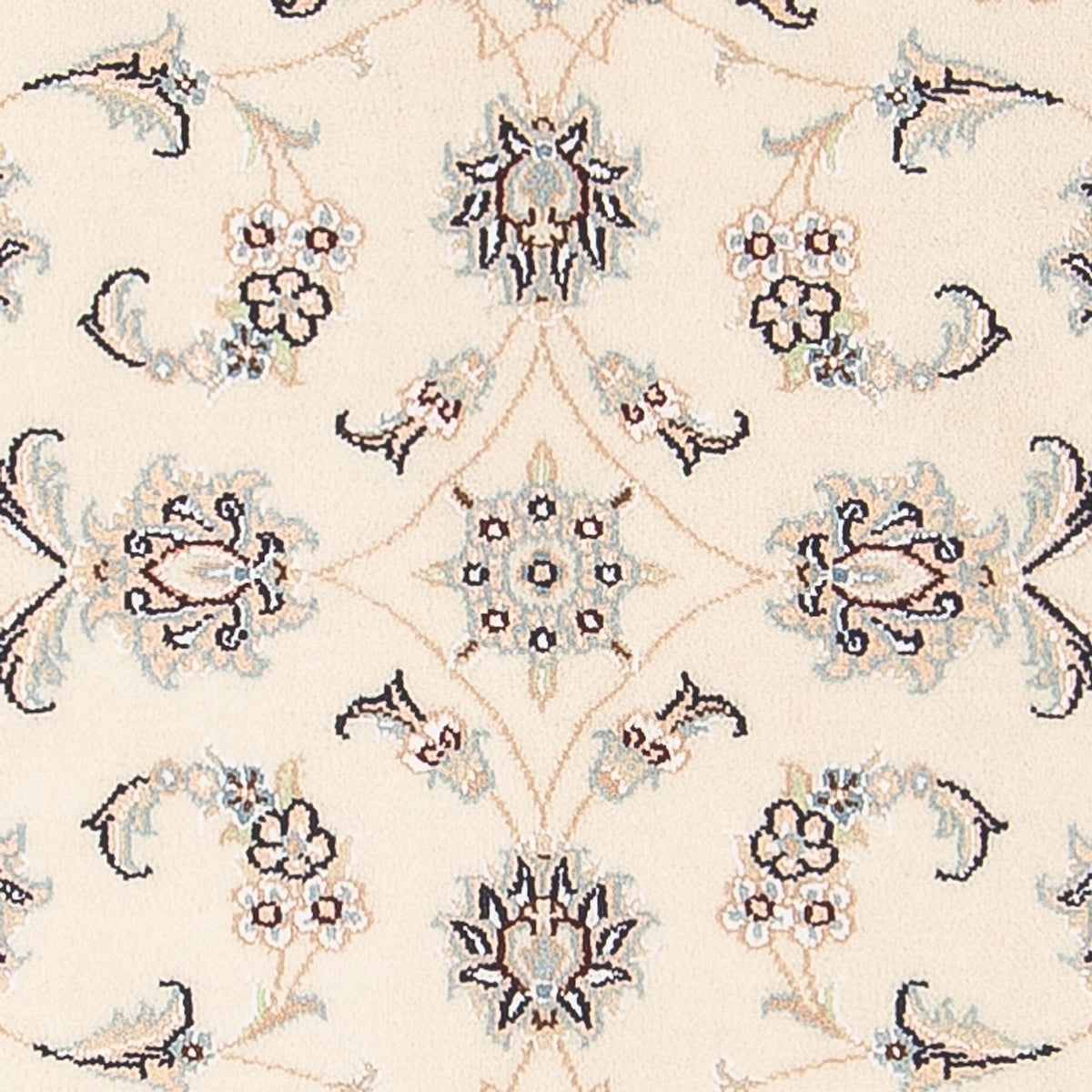 Persisk tæppe - Nain - Premium - 115 x 82 cm - creme