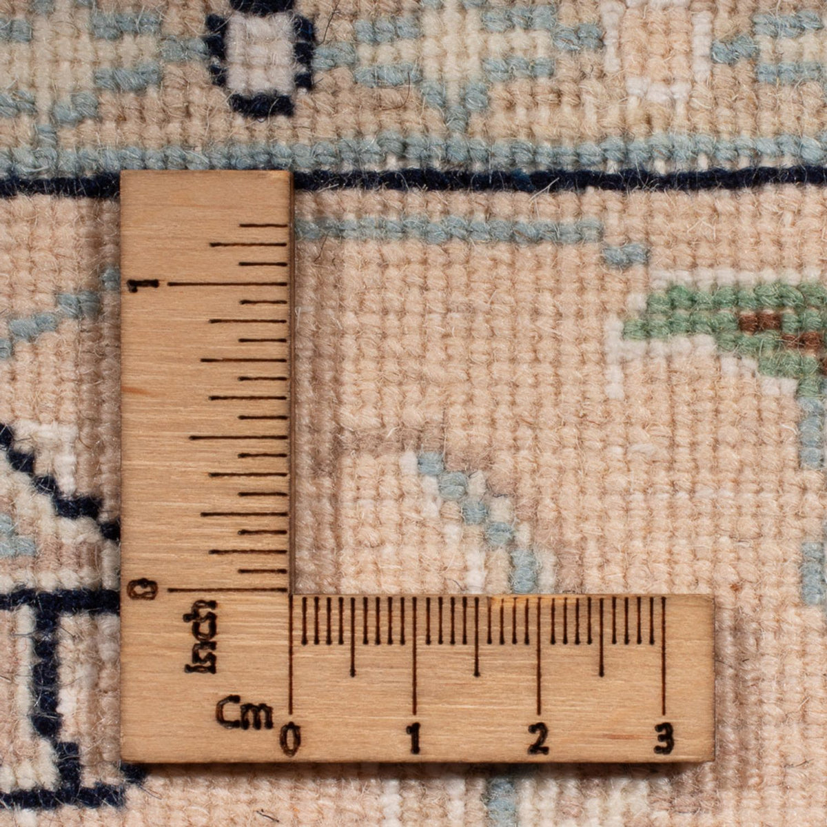 Persisk tæppe - Nain - Premium - 120 x 85 cm - creme