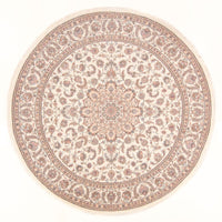 Persisk tæppe - Tabriz - Royal rundt  - 250 x 250 cm - creme