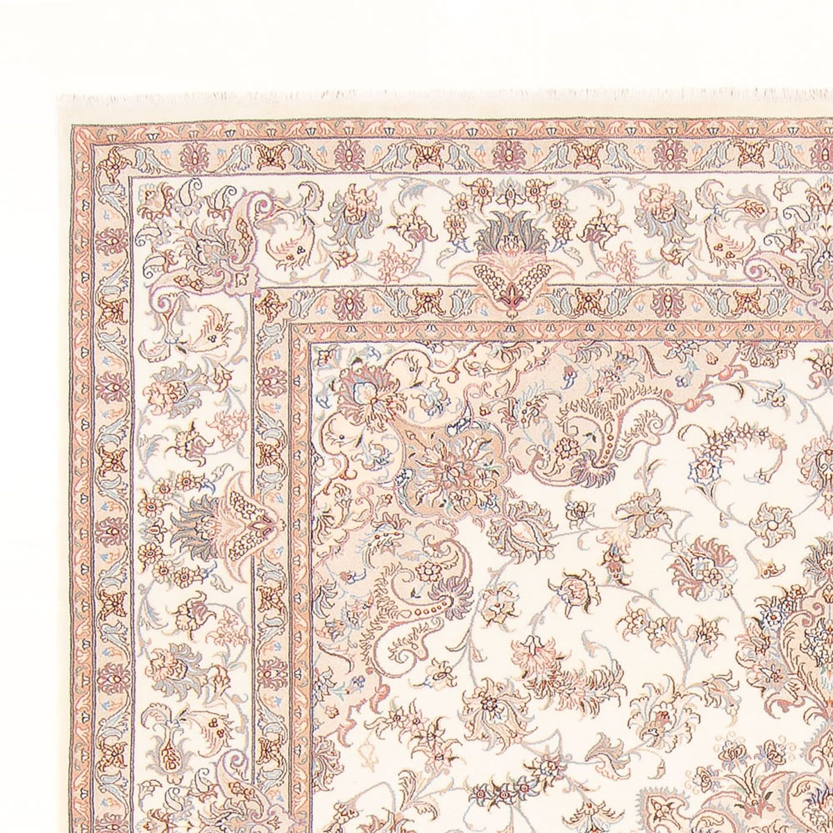 Persisk tæppe - Tabriz - Royal - 300 x 245 cm - creme