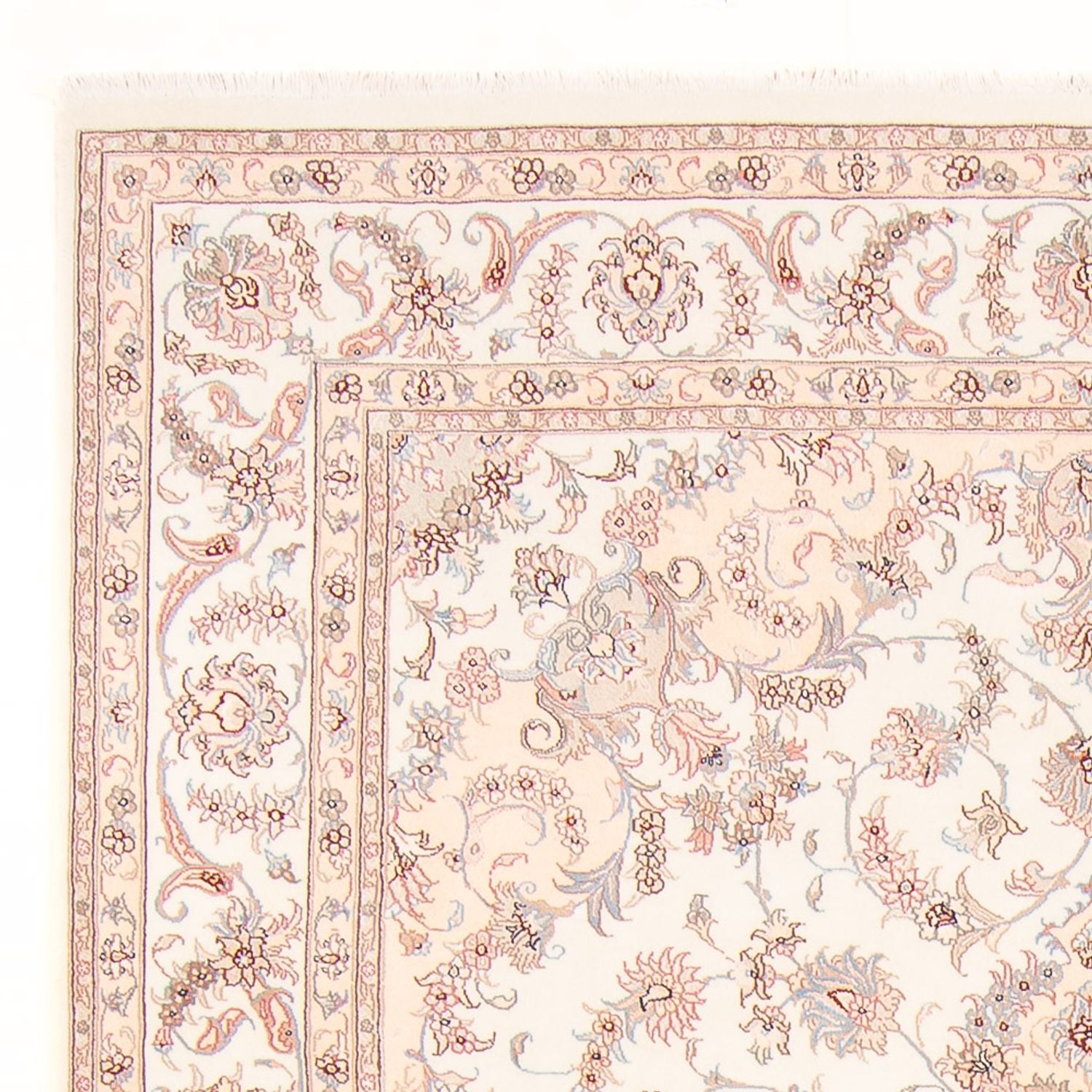 Persisk tæppe - Tabriz - Royal - 300 x 196 cm - creme
