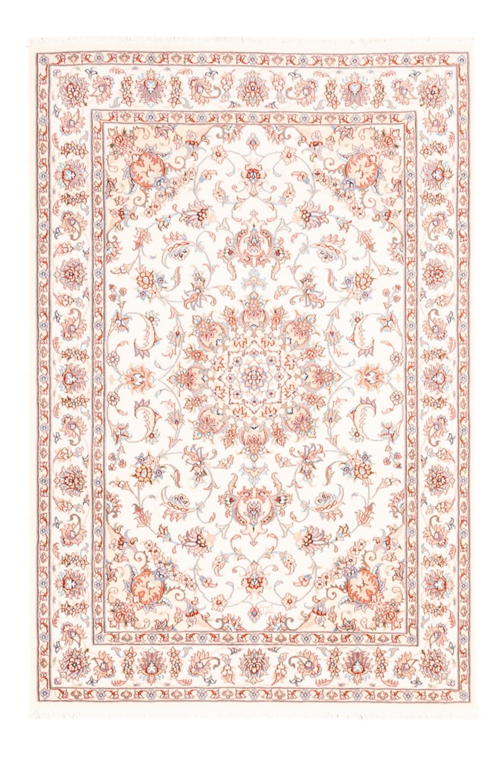 Persisk tæppe - Tabriz - 176 x 118 cm - creme