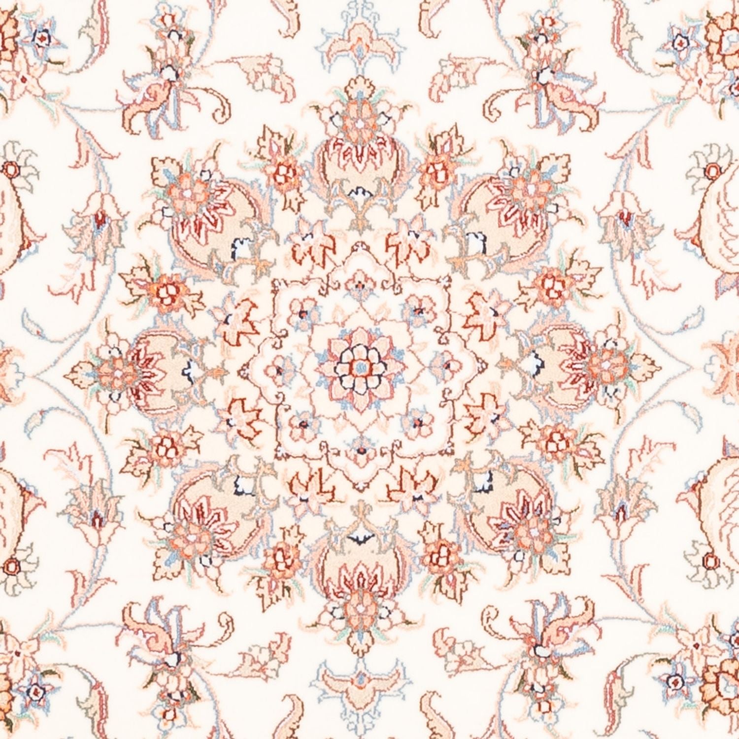 Persisk tæppe - Tabriz - 176 x 118 cm - creme