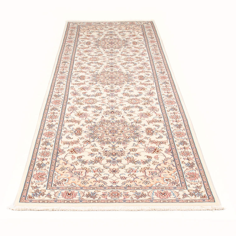 Løber Persisk tæppe - Tabriz - Royal - 298 x 87 cm - creme