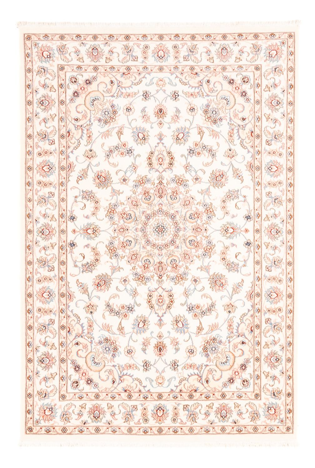Persisk tæppe - Tabriz - 174 x 119 cm - creme