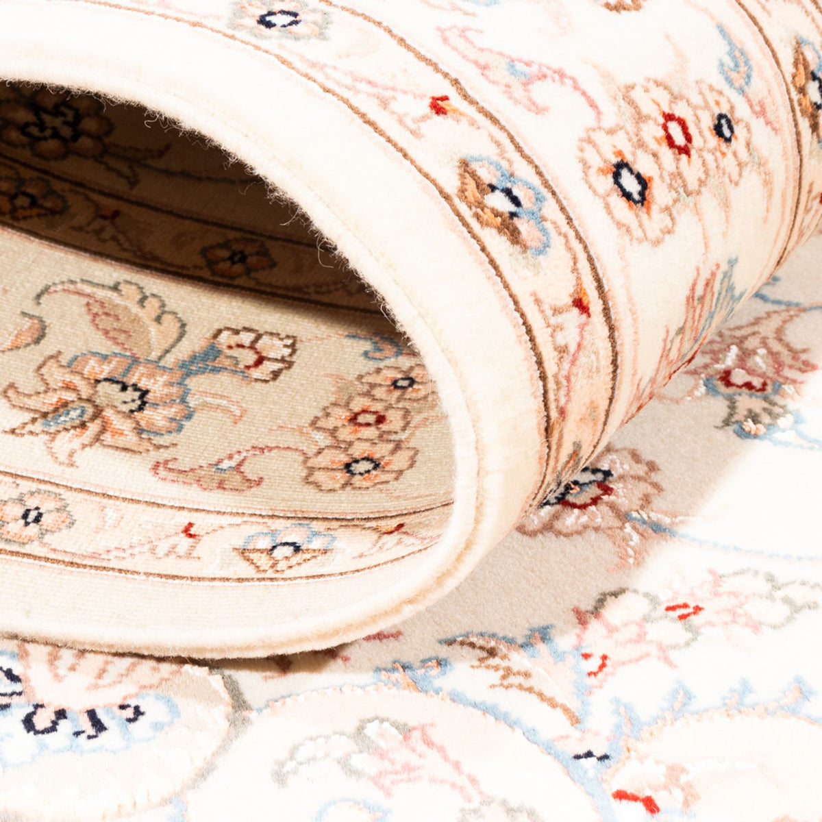 Persisk tæppe - Tabriz - 174 x 119 cm - creme