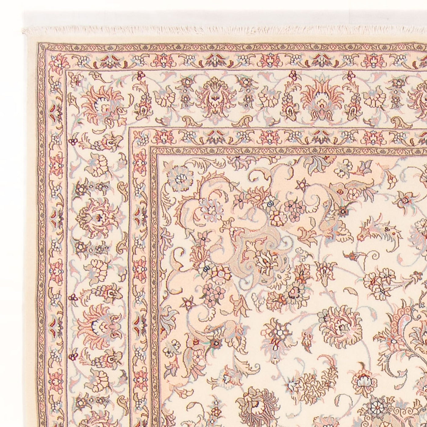 Tabriz - 50 Raj Tæppe 248x198cm - Persisk tæppe