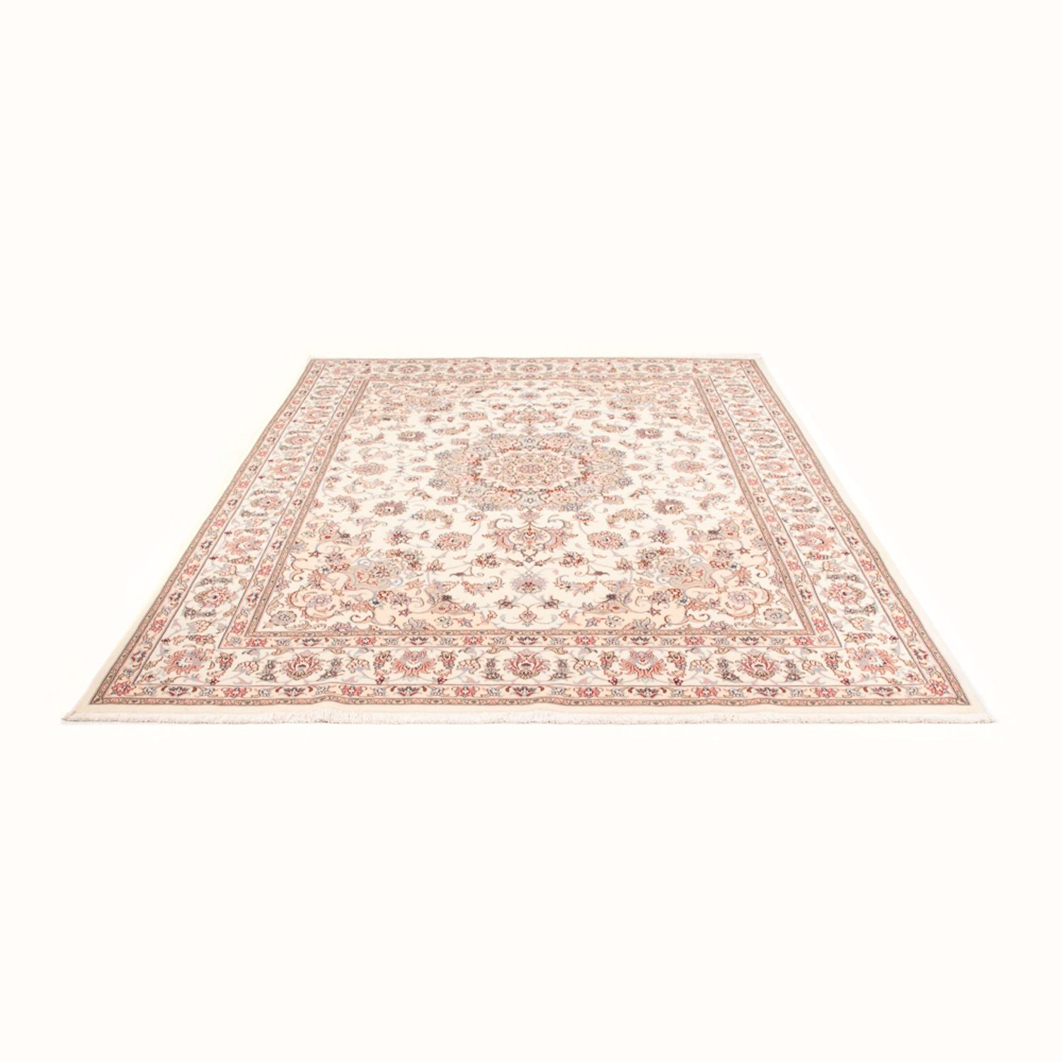 Persisk tæppe - Tabriz - Royal - 248 x 198 cm - creme
