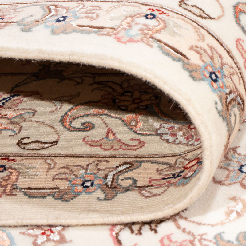 Persisk tæppe - Tabriz - Royal - 205 x 150 cm - creme