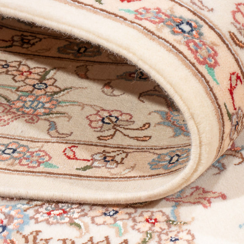 Persisk tæppe - Tabriz - Royal - 197 x 150 cm - creme