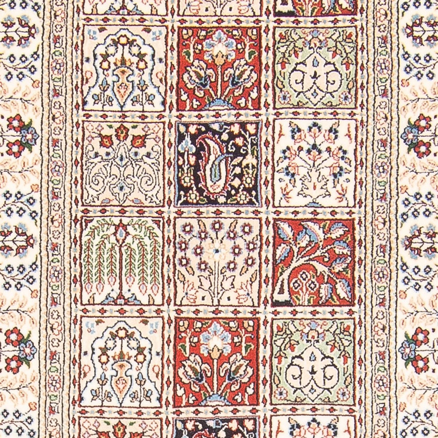 Løber Persisk tæppe - Classic - 388 x 76 cm - flerfarvet