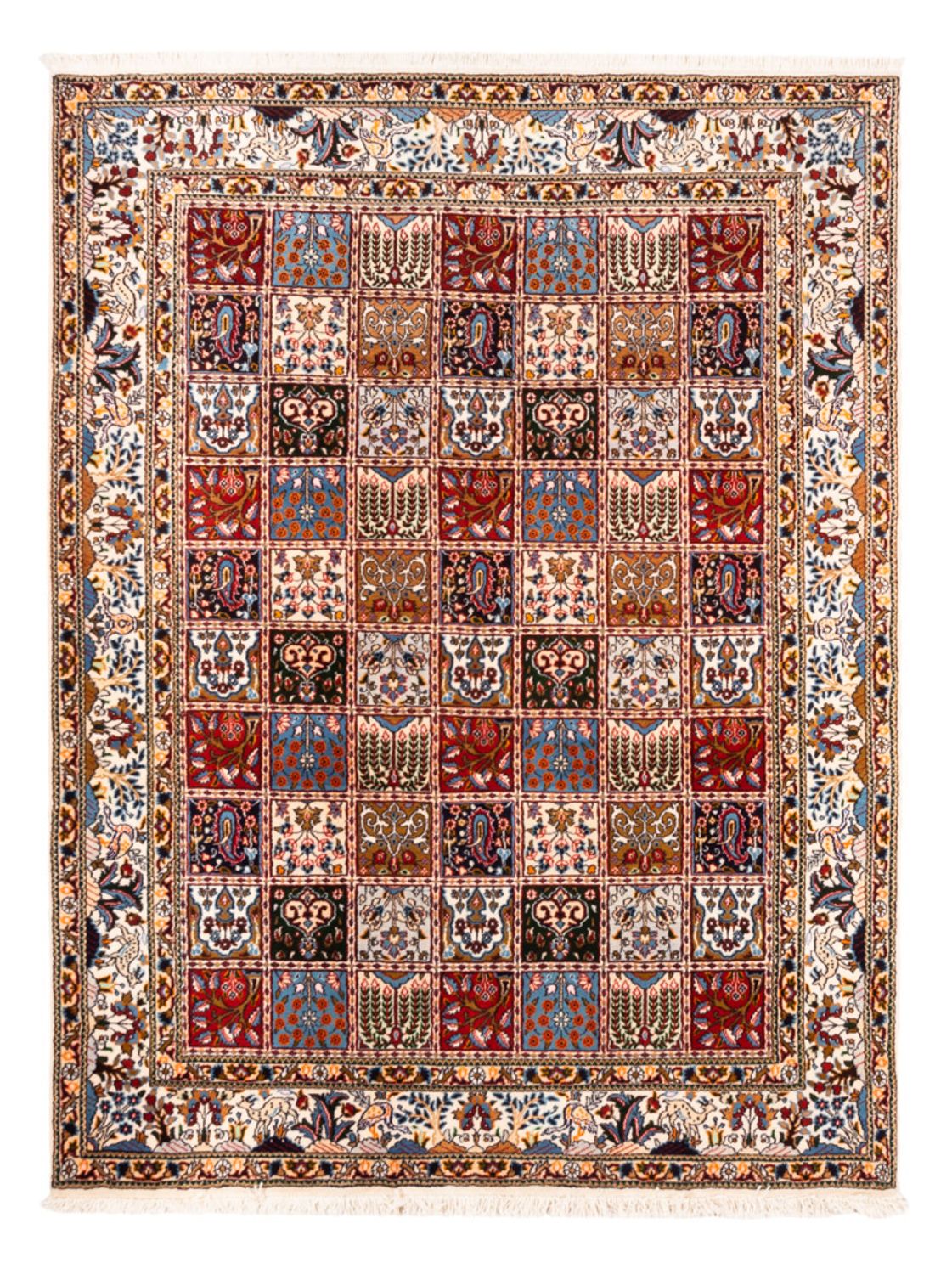 Persisk tæppe - Classic - 194 x 148 cm - flerfarvet