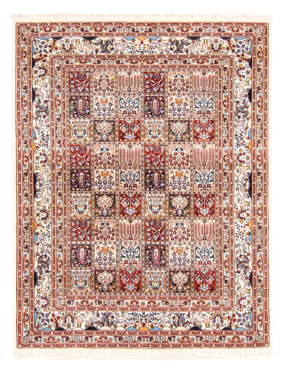 Persisk tæppe - Classic - 193 x 149 cm - flerfarvet