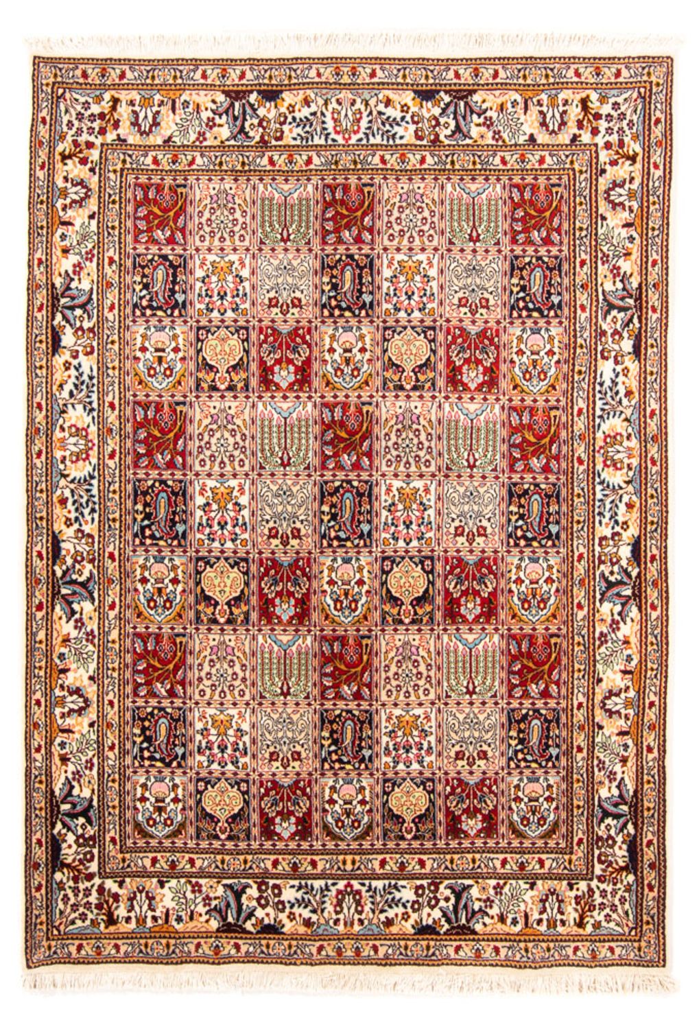Persisk tæppe - Classic - 206 x 146 cm - flerfarvet