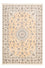 Persisk tæppe - Nain - Premium - 180 x 118 cm - lys beige