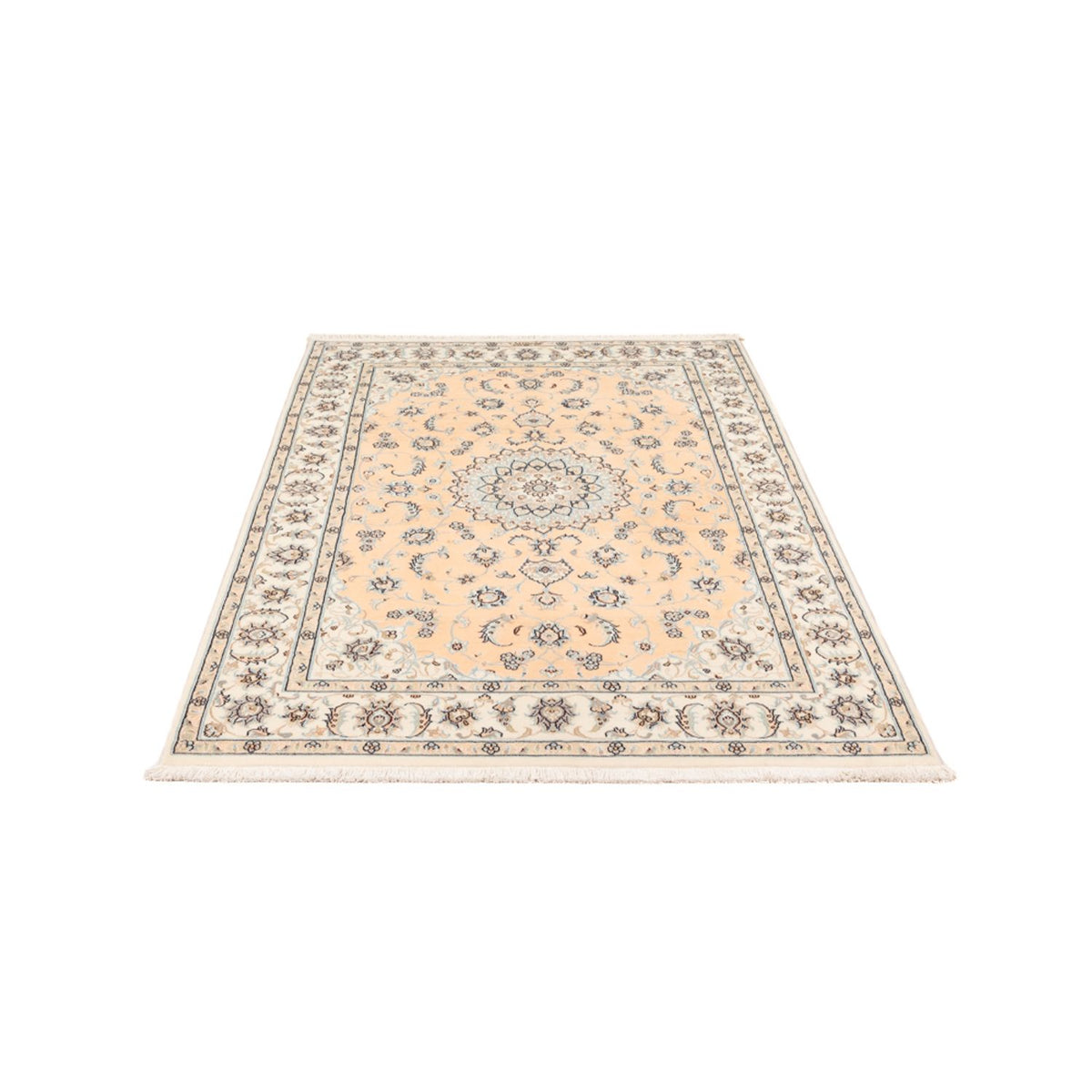 Persisk tæppe - Nain - Premium - 180 x 118 cm - lys beige