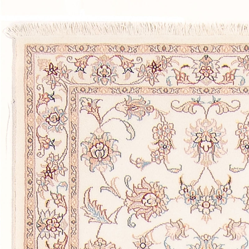 Løber Persisk tæppe - Tabriz - Royal - 292 x 82 cm - creme