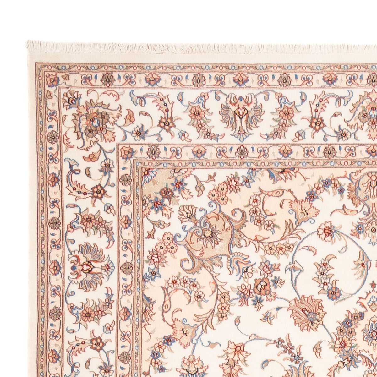 Persisk tæppe - Tabriz - Royal - 232 x 169 cm - creme