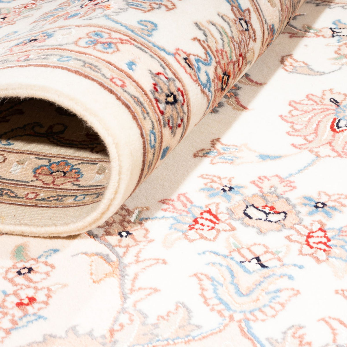 Persisk tæppe - Tabriz - Royal - 232 x 169 cm - creme