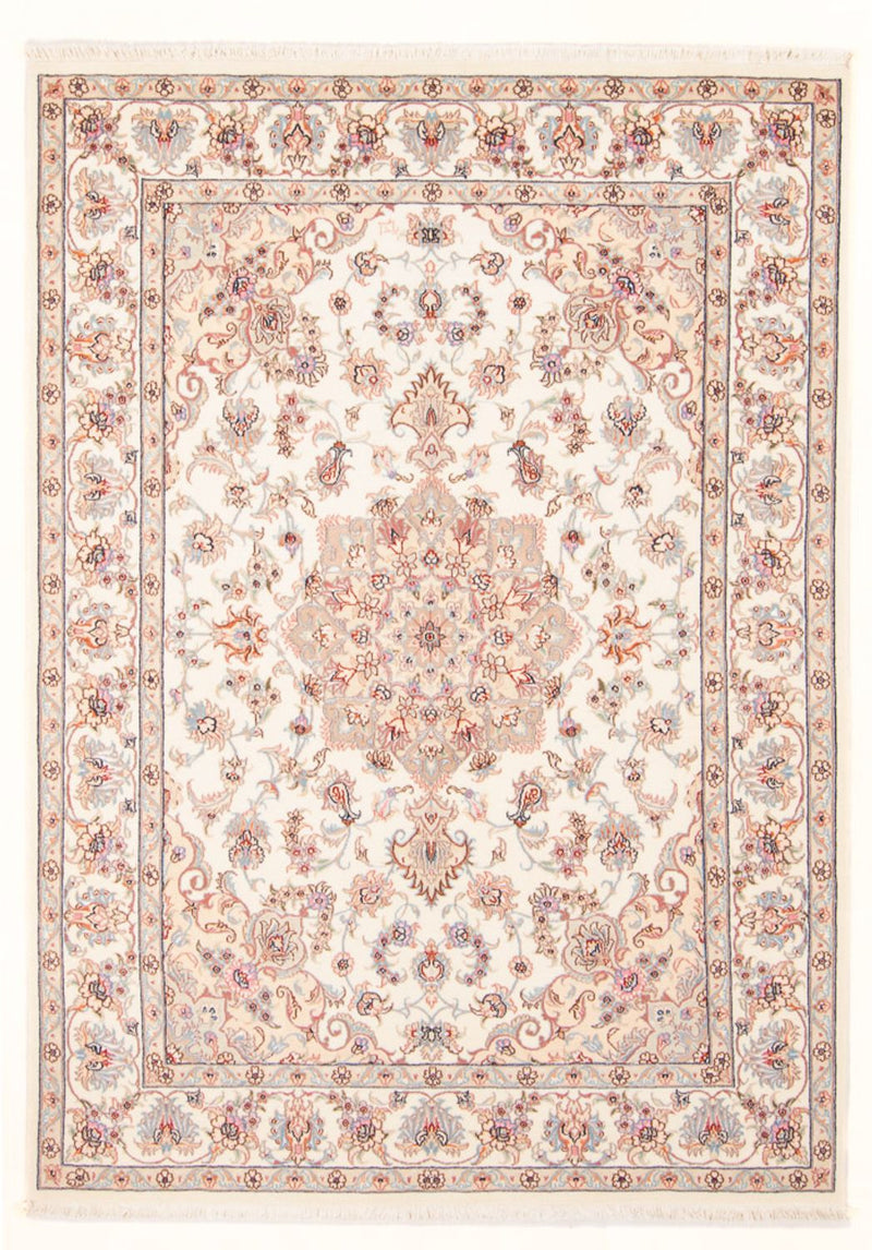 Persisk tæppe - Tabriz - Royal - 204 x 147 cm - creme