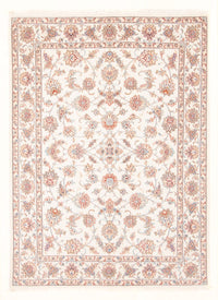 Persisk tæppe - Tabriz - Royal - 201 x 150 cm - creme