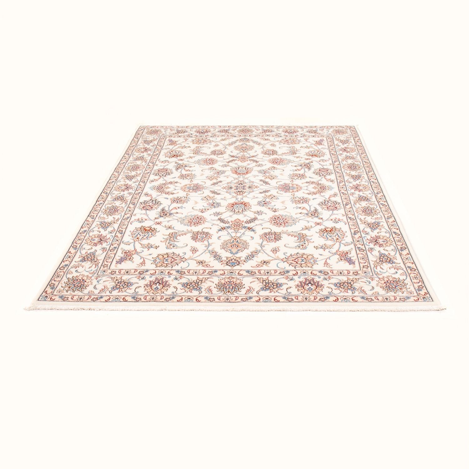Persisk tæppe - Tabriz - Royal - 201 x 150 cm - creme