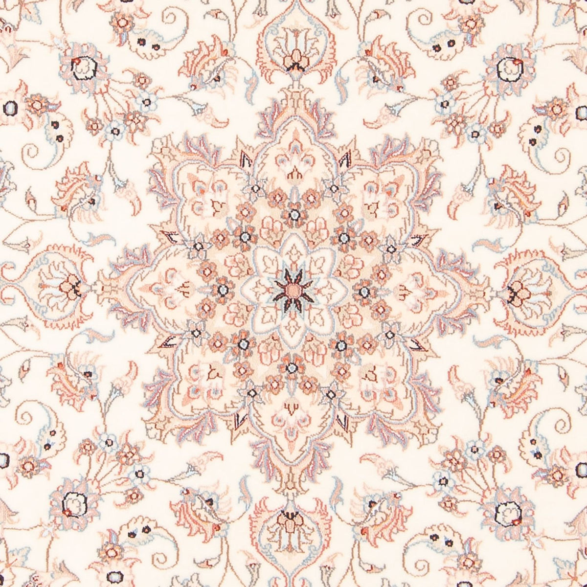 Persisk tæppe - Tabriz - Royal - 158 x 150 cm - creme