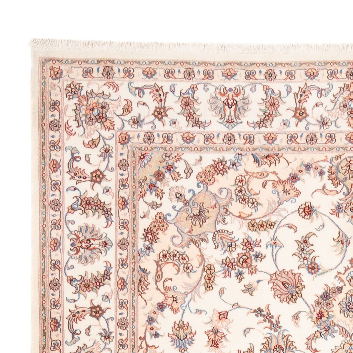 Persisk tæppe - Tabriz - Royal - 240 x 172 cm - creme