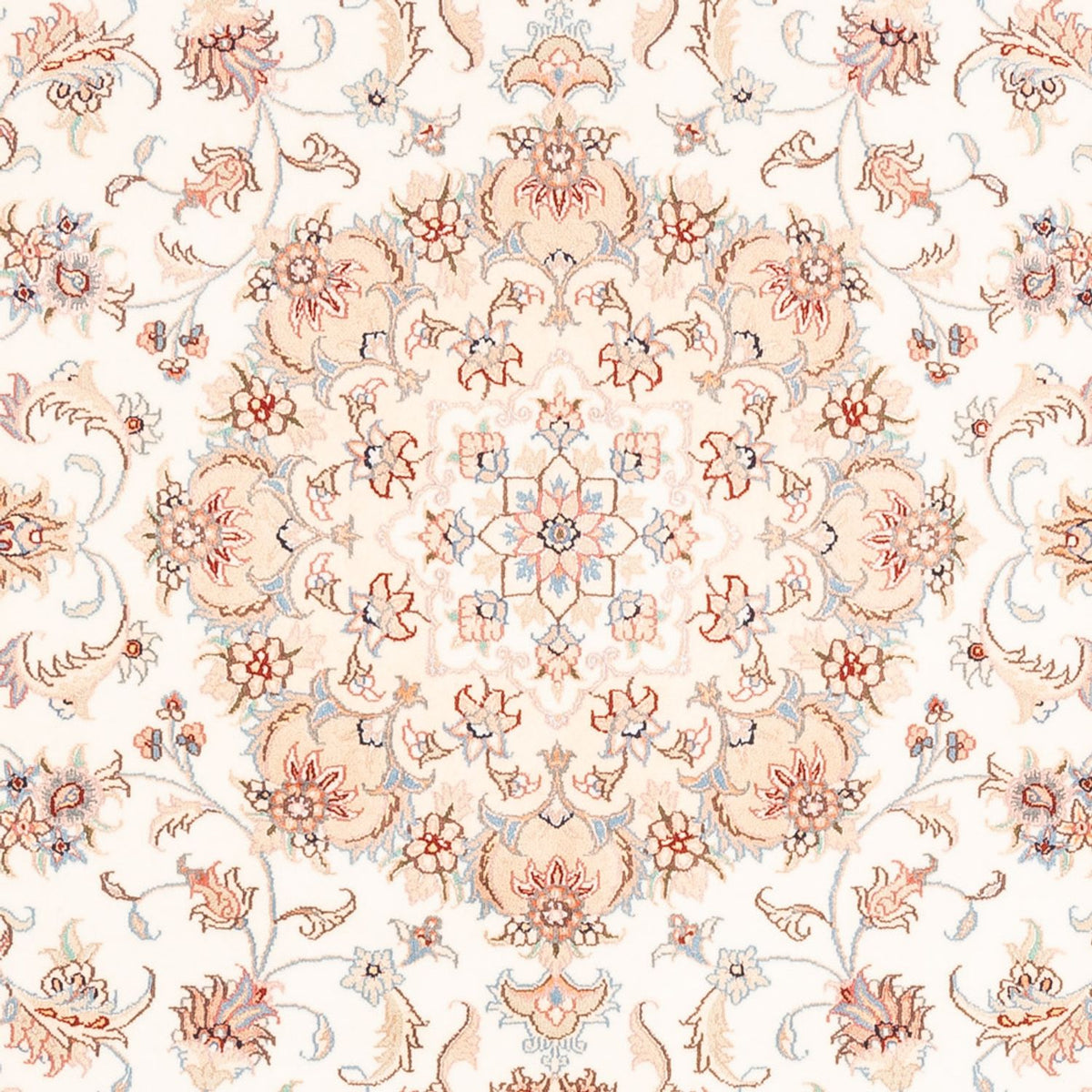 Persisk tæppe - Tabriz - 203 x 150 cm - creme