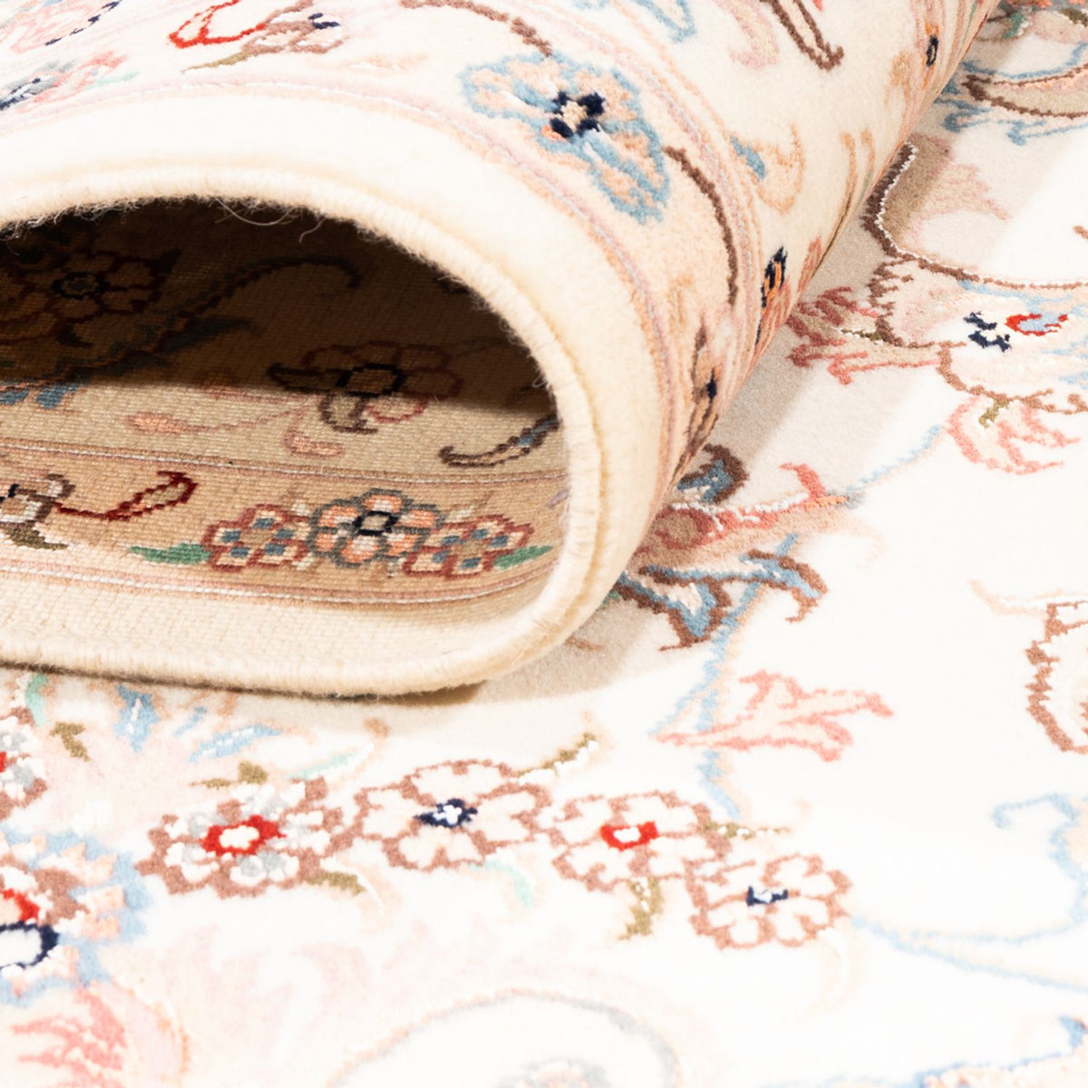 Persisk tæppe - Tabriz - 203 x 150 cm - creme