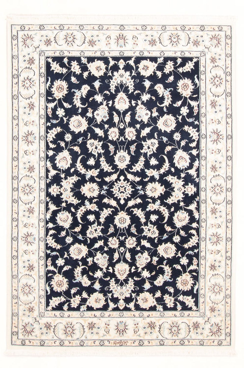 Persisk tæppe - Nain - Royal - 175 x 120 cm - mørkeblå
