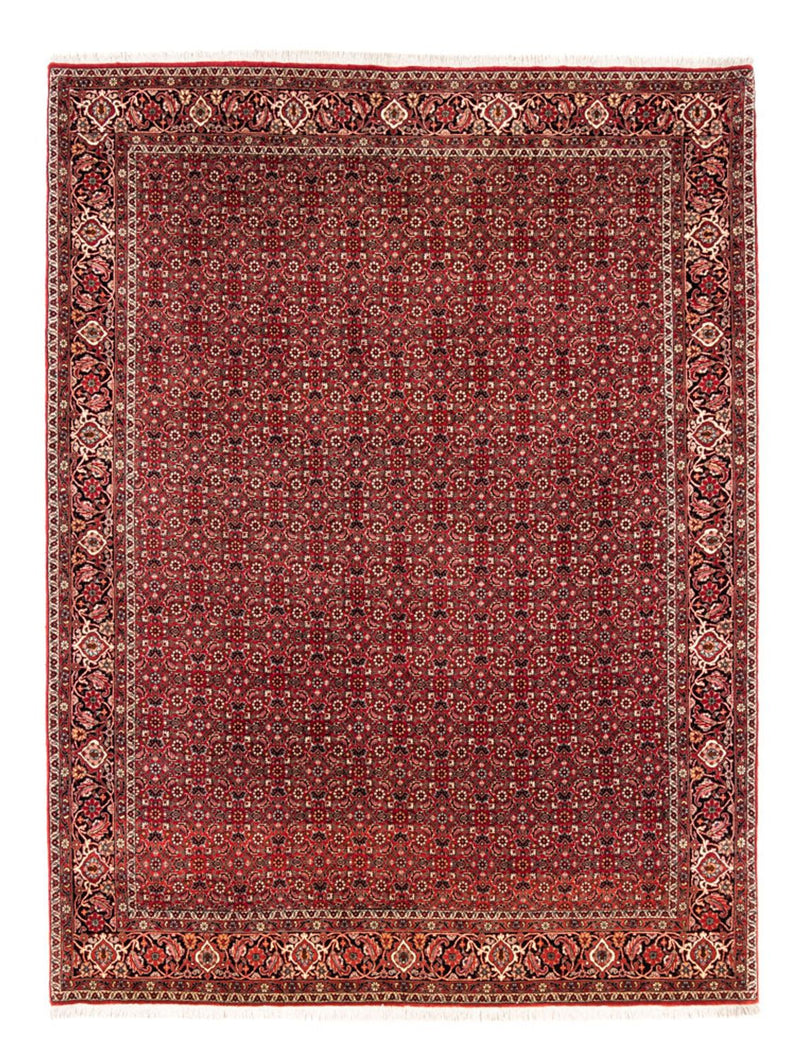 Persisk tæppe - Bijar - 238 x 178 cm - rød