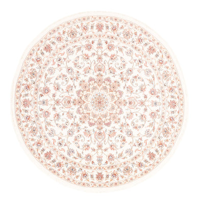 Persisk tæppe - Tabriz rundt  - 157 x 151 cm - creme