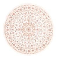 Persisk tæppe - Tabriz rundt  - 157 x 151 cm - creme