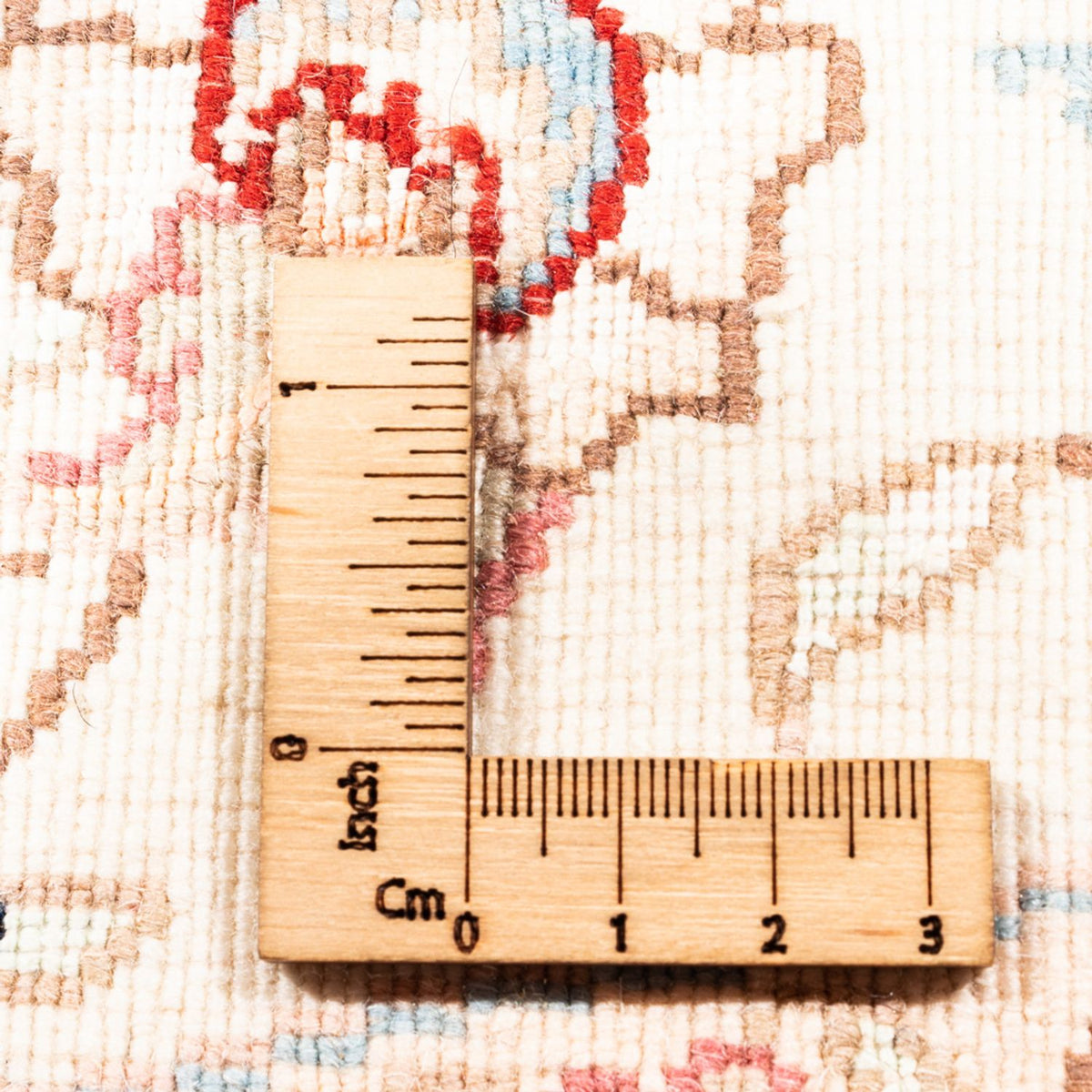 Persisk tæppe - Tabriz rundt  - 157 x 151 cm - creme