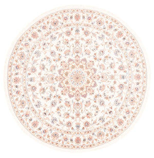 Persisk tæppe - Tabriz rundt  - 151 x 146 cm - creme