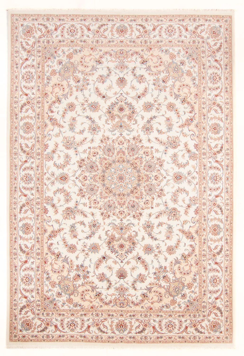 Persisk tæppe - Tabriz - Royal - 300 x 200 cm - creme