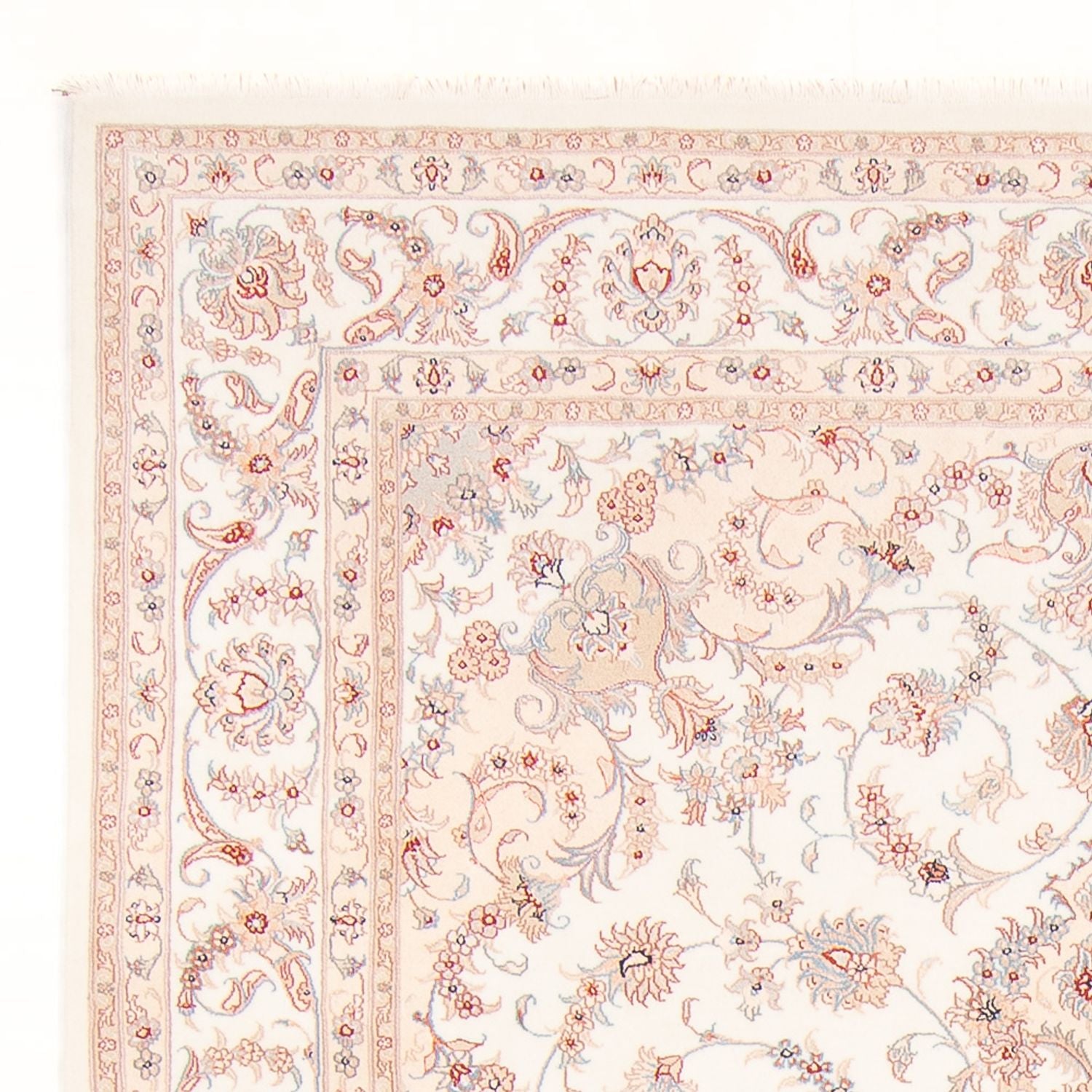 Persisk tæppe - Tabriz - Royal - 300 x 200 cm - creme