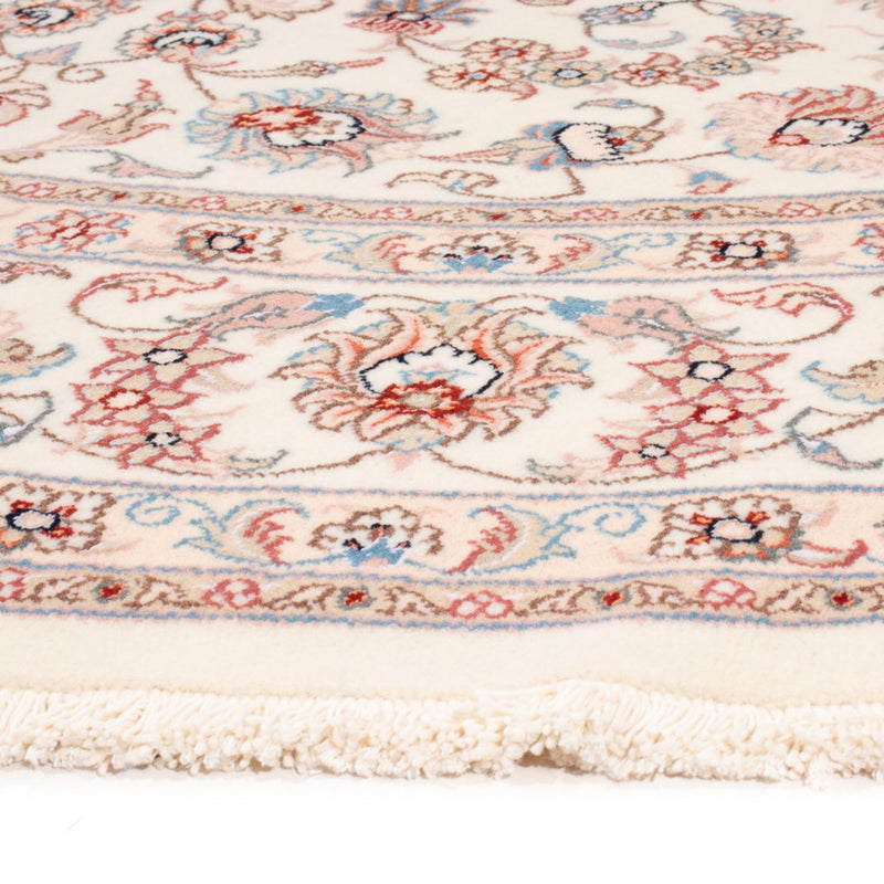Persisk tæppe - Tabriz - Royal rundt  - 202 x 196 cm - creme