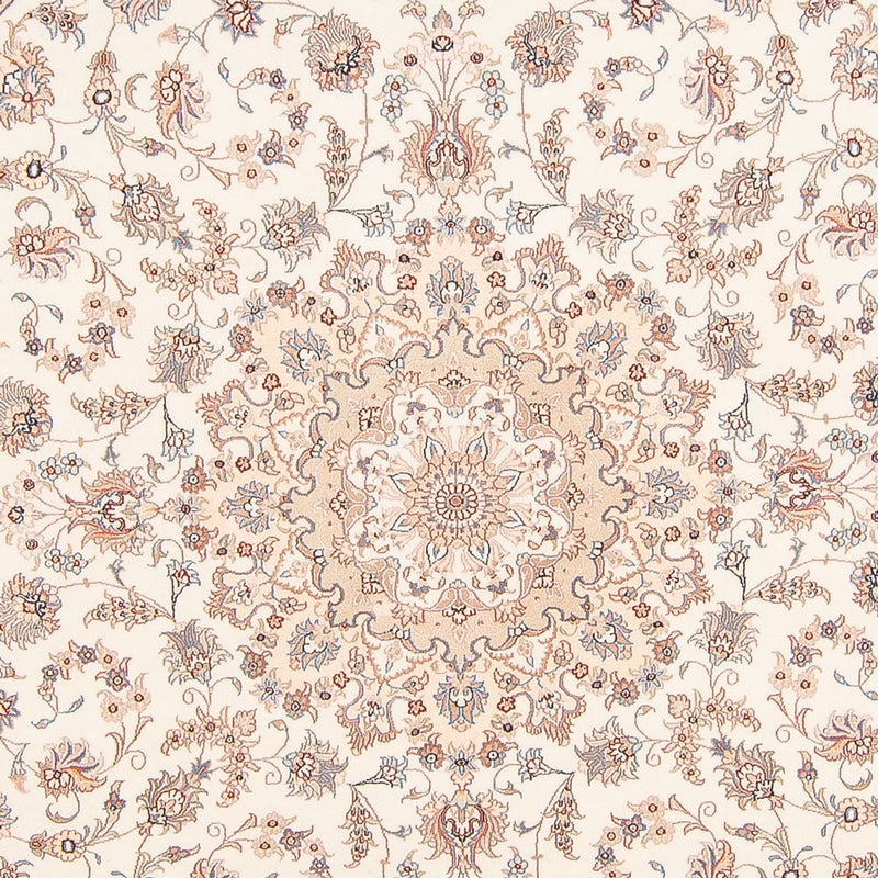 Persisk tæppe - Tabriz - Royal rundt  - 250 x 250 cm - creme