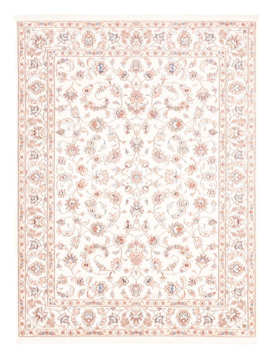Persisk tæppe - Tabriz - 200 x 147 cm - creme