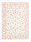 Persisk tæppe - Tabriz - 200 x 147 cm - creme