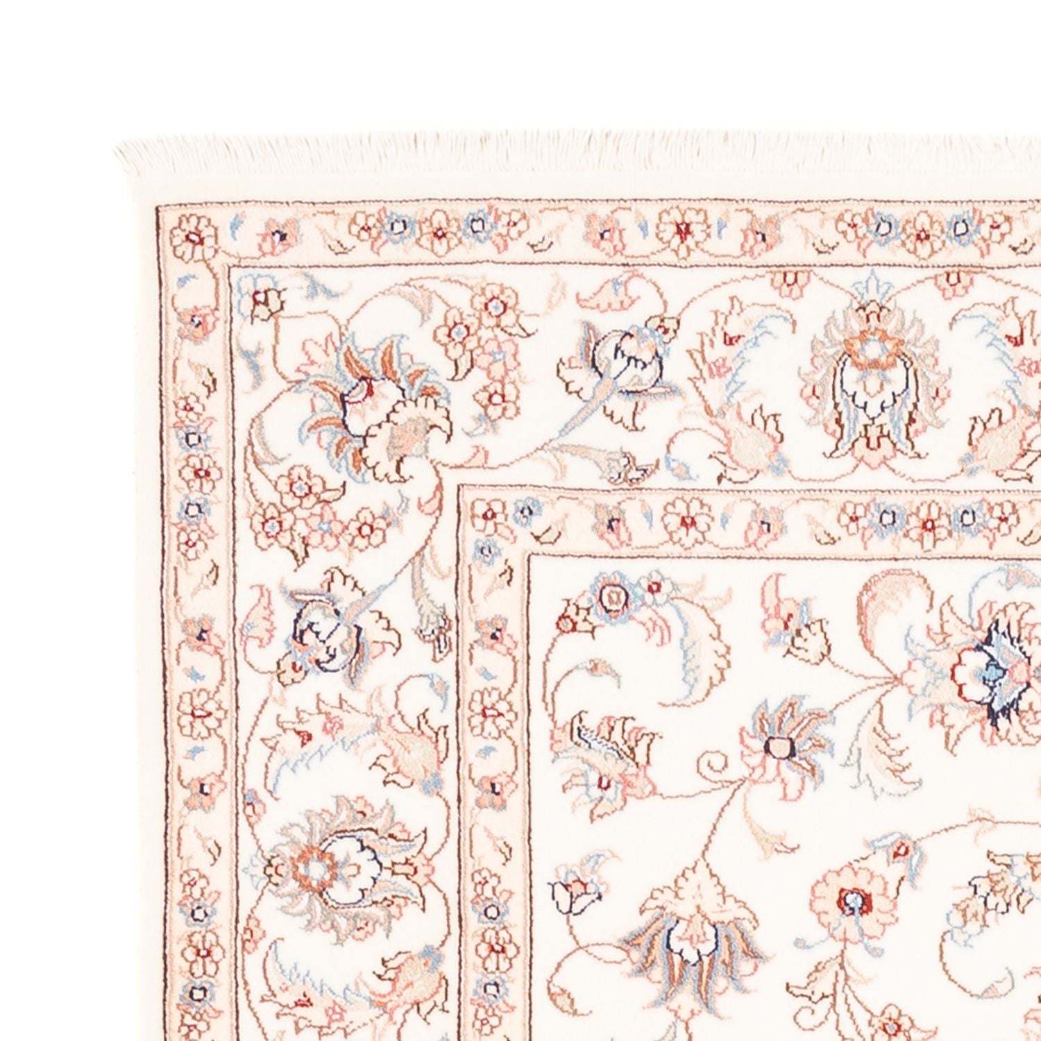 Persisk tæppe - Tabriz - 200 x 147 cm - creme