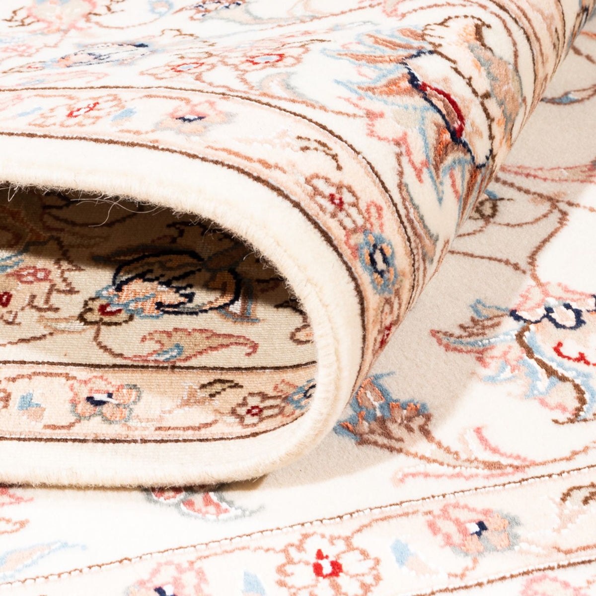 Persisk tæppe - Tabriz - 200 x 147 cm - creme