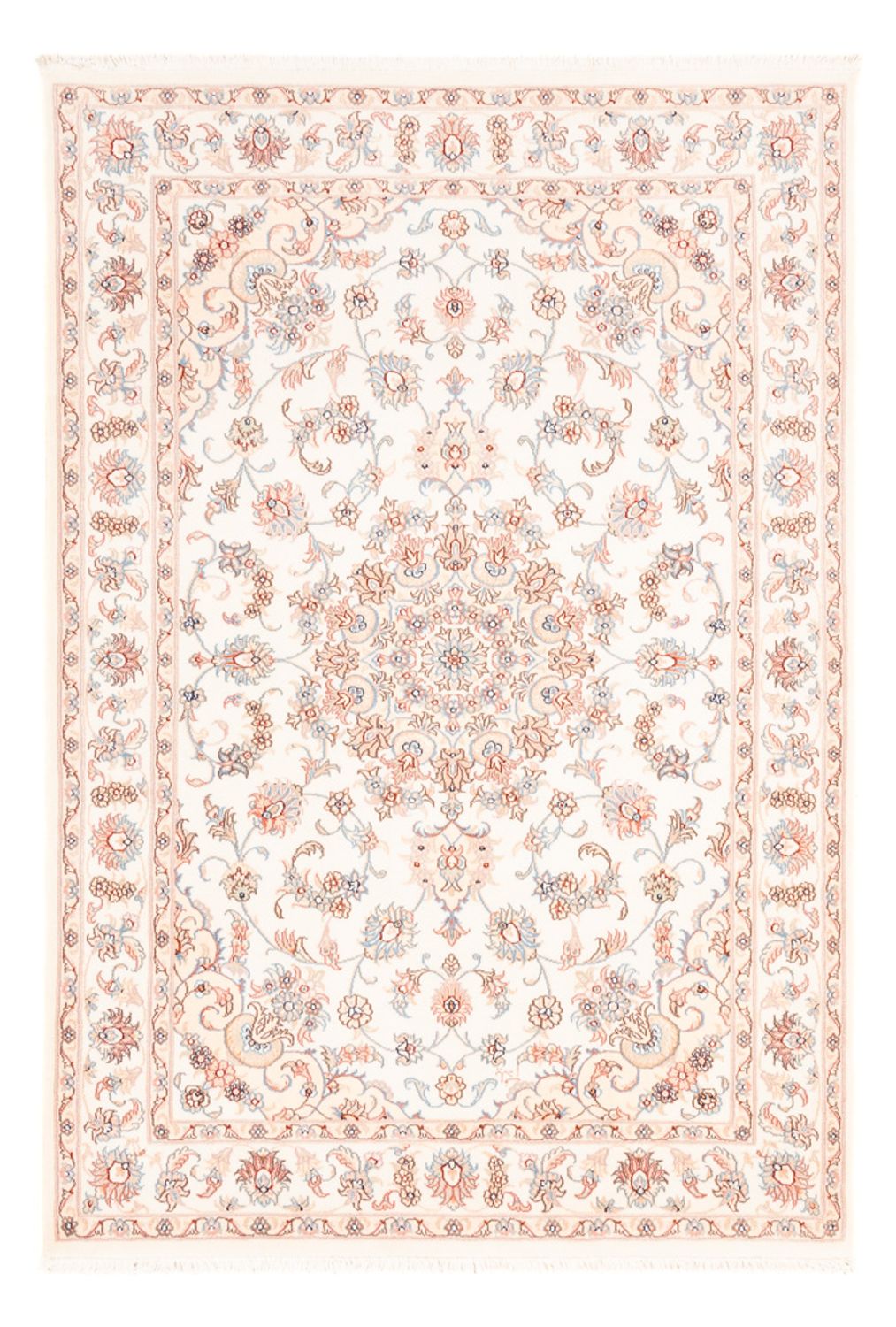 Persisk tæppe - Tabriz - 176 x 122 cm - creme