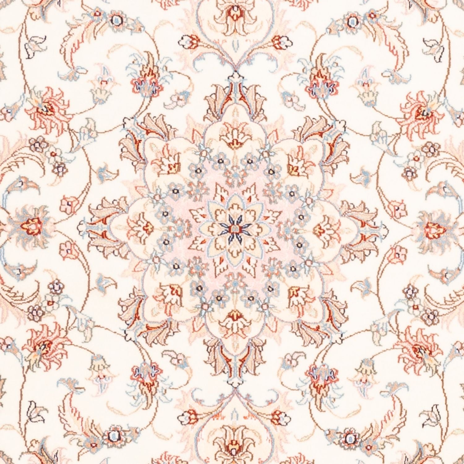 Persisk tæppe - Tabriz - 157 x 108 cm - creme