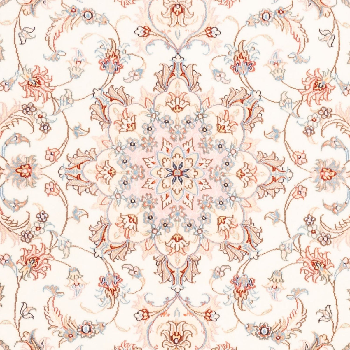 Persisk tæppe - Tabriz - 157 x 108 cm - creme