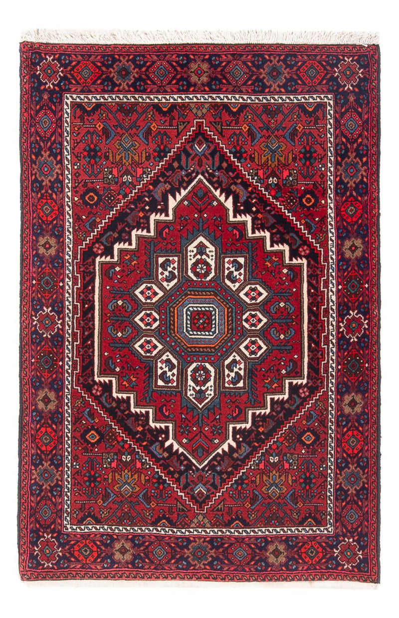 Persisk tæppe - Nomadisk - 109 x 72 cm - rød