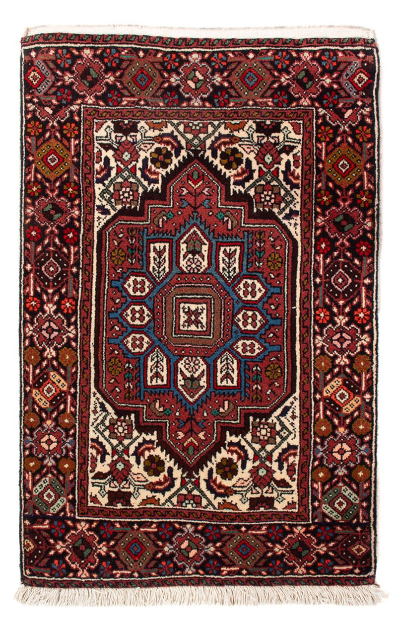 Persisk tæppe - Nomadisk - 77 x 50 cm - rød