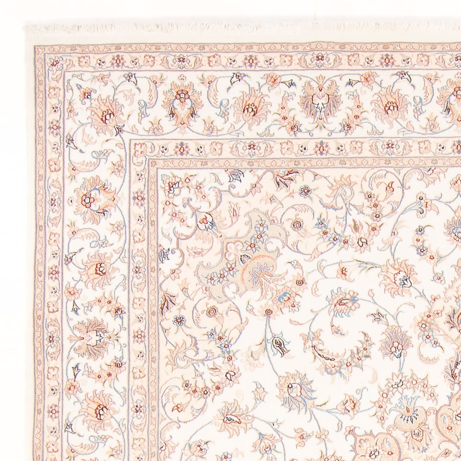 Persisk tæppe - Tabriz - Royal - 268 x 227 cm - creme